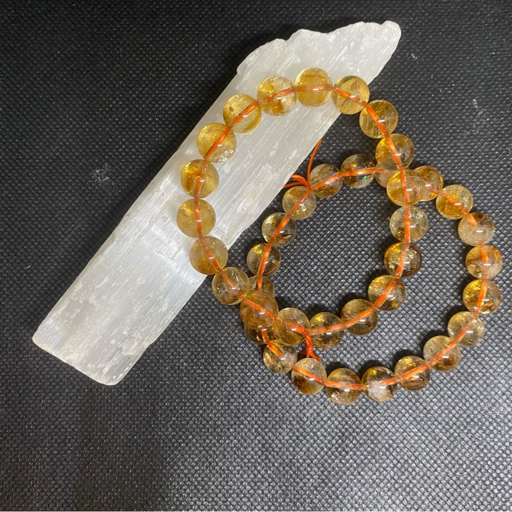 AAA + Grade Citrine Brackets! Price For 1